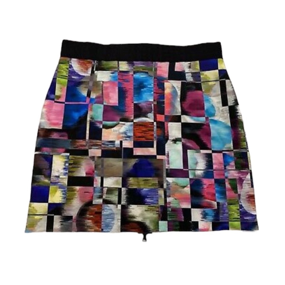 Milly Cubist Rainbow Abstract Geometric Multicolo… - image 2